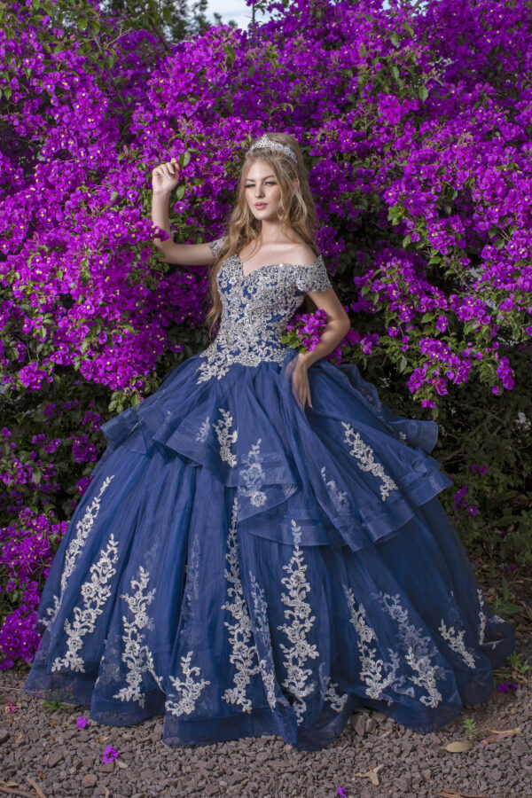Vestido Princesa Cinderela Debutante Azul 15 Anos Novo